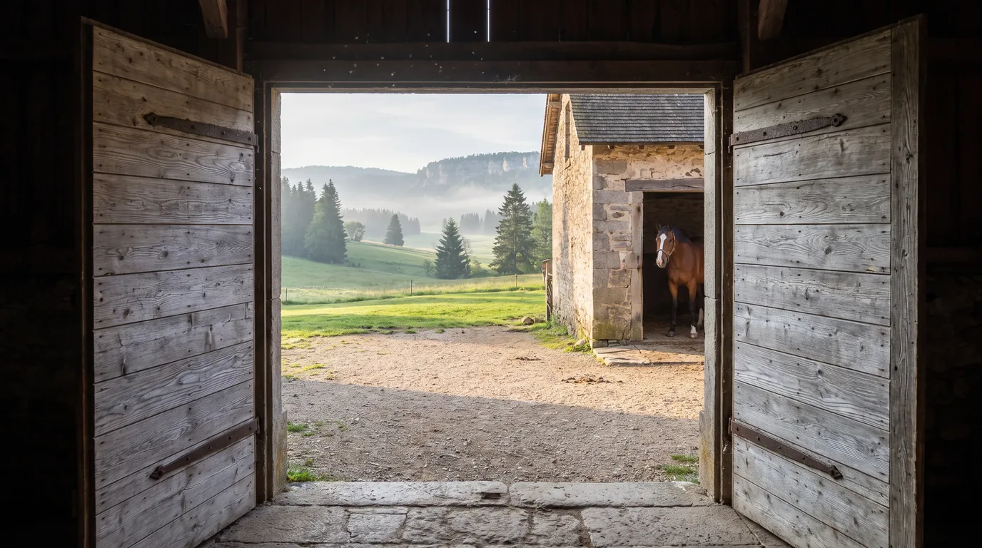 Entrée, Centre équestre de Savoie, centre équestre à Frontenex
